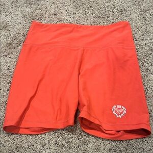 Old Navy Women's Bright Red Athletic Shorts